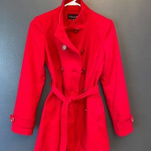 Forever 21 Red Trench Coat